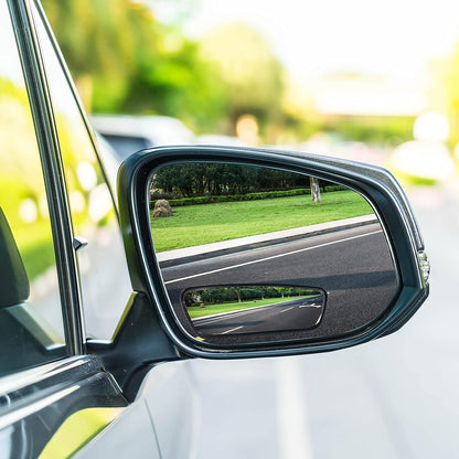 Blind Spot Mirror 2 Pack, 2 Inch Round HD Glass Convex Mirror for Car, Wide Angle Side Rearview, Waterproof 3M Adhesive, Easy Installation for Cars SUV and Trucks - Performore
