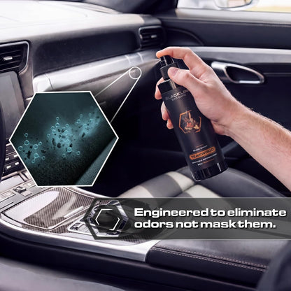 Blackline Car Care - Ocean Breeze Car Air Freshener Spray, Premium Odor Eliminator for Cars, Trucks, RVs, SUV, or Home Use - 8 fl OZ - Air Freshener - Ocean Breeze Spray