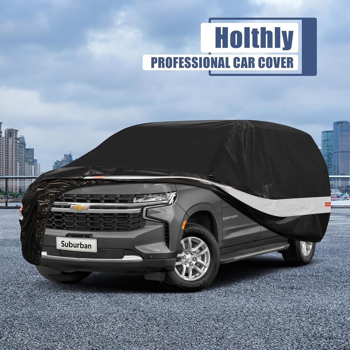 10 Layers Car Cover Custom Fit for Mercedes Benz C Class C250 C300 C43 C63 (1993-2026), Waterproof All Weather for Automobiles, Outdoor Full Cover Sun Dust Rain Protection with Cotton. Black - Colors C