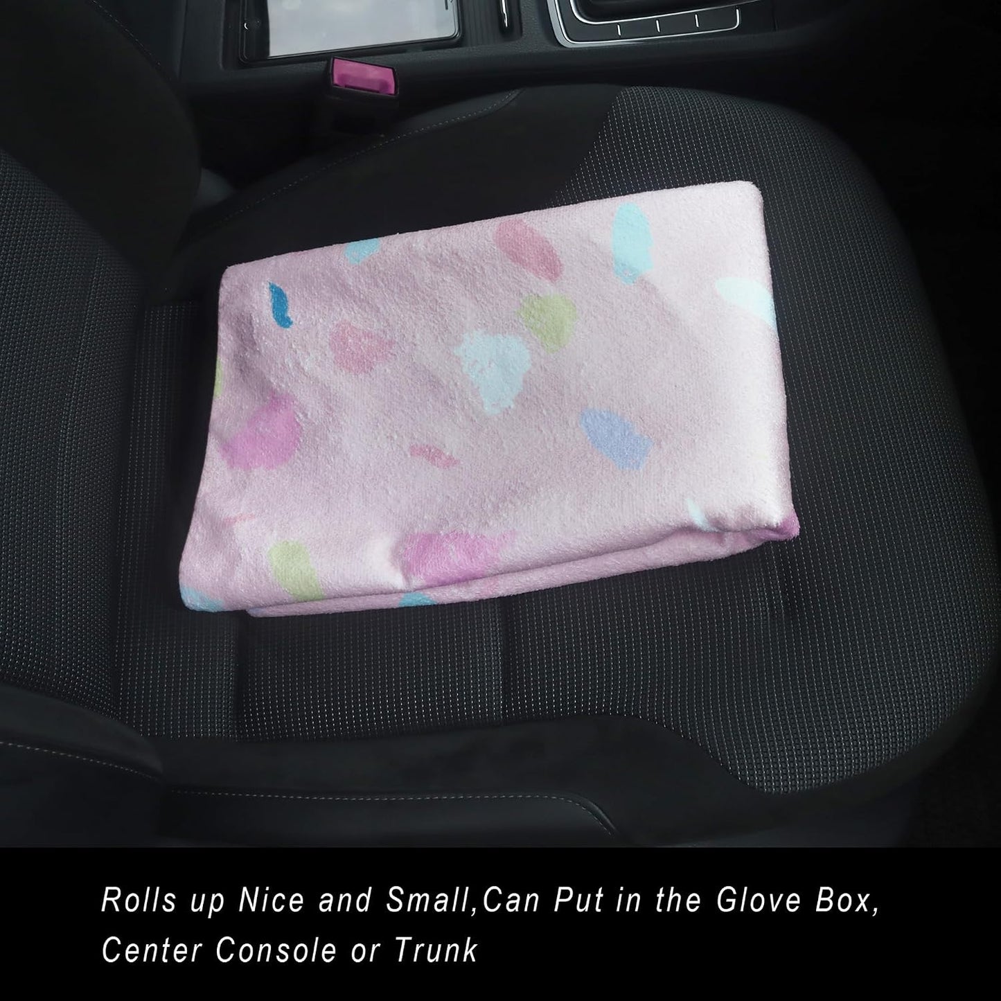 Car Seat Cover Protector Front Seats,for Gym Workout,Running,Swimming,Beach and Hiking,Waterproof Sweat Towel Bucket Seat Covers for Cars SUV Trucks (Black, 1Pcs)