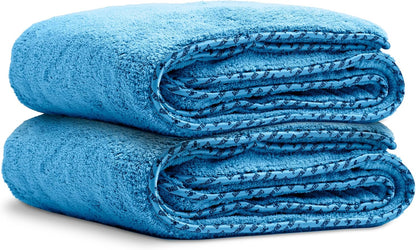 Chemical Guys Woolly Mammoth Large Microfiber Drying Towel - 36 x 25 Inch Gray, Ultra Plush Super Absorbent Car Drying Towel for Cars, Trucks, SUVs, Motorcycles, RVs, and Auto Detailing