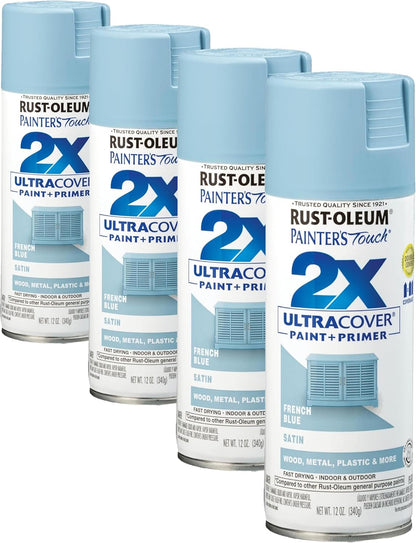 Rust-Oleum 334029 Painter's Touch 2X Ultra Cover Spray Paint, 12 oz, Gloss Clear - Colors F