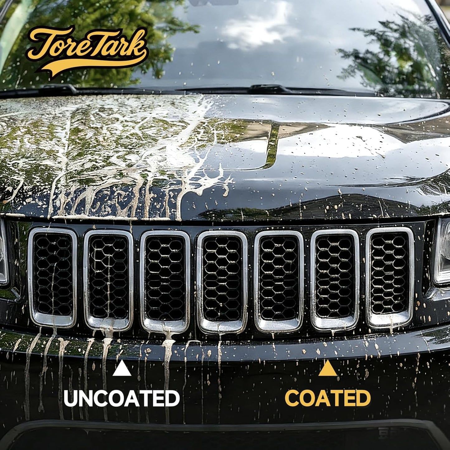 Real Ceramic Coating for Cars Polish (16 Fl Oz), Unmatched Shine Car Wax Coating Spray, No Pungent Smell, Quick Detailer Spray Wax, Lasts 50+ Washes Car Paint Sealant, Truck Accessories