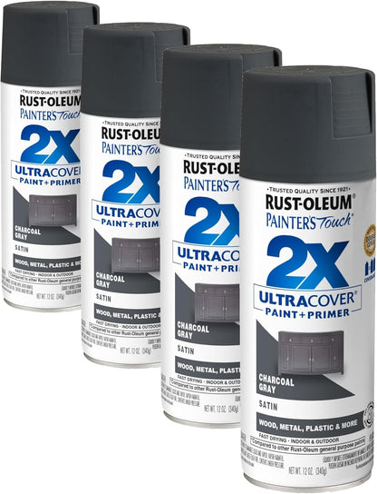 Rust-Oleum 334029 Painter's Touch 2X Ultra Cover Spray Paint, 12 oz, Gloss Clear - Colors C
