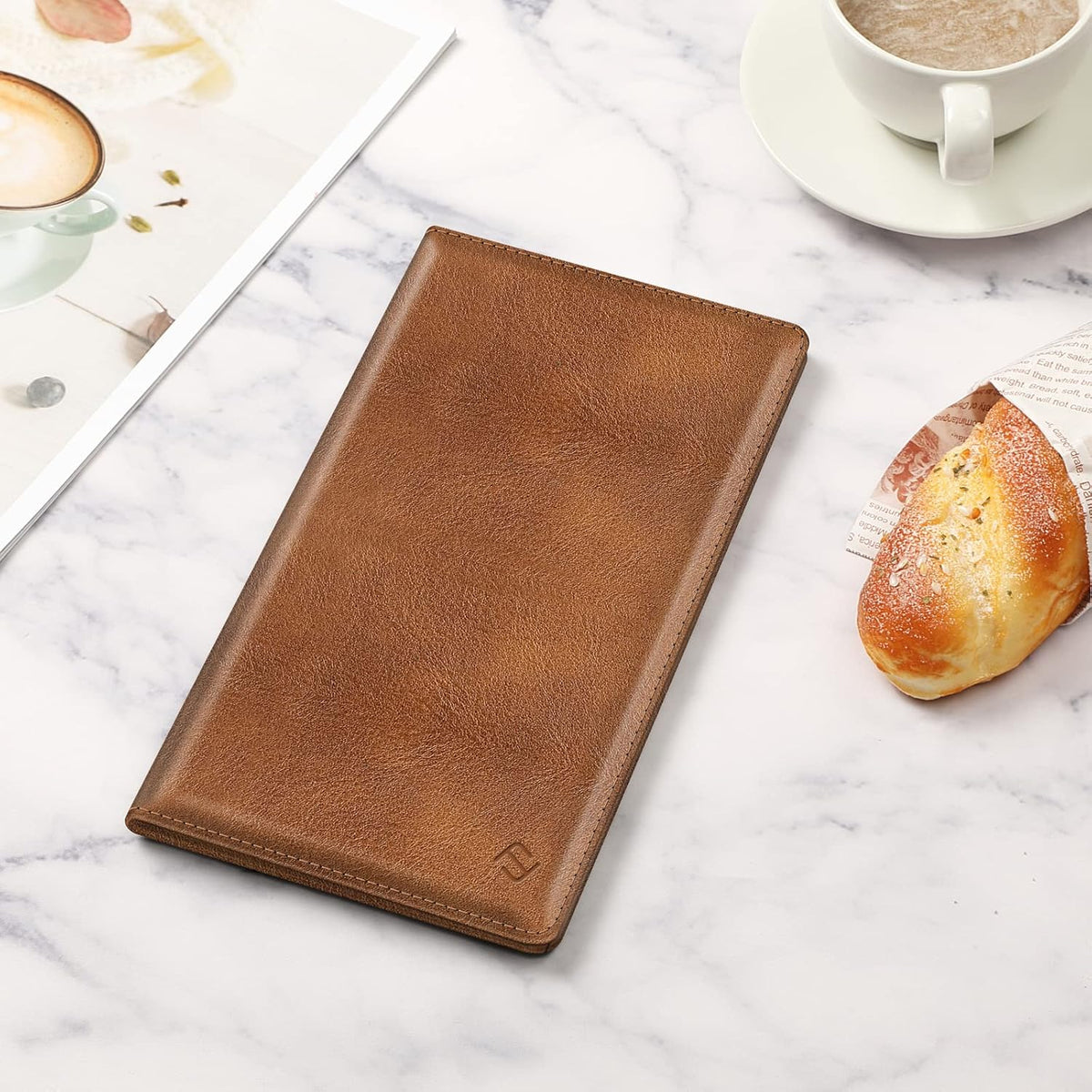FINPAC Car Registration and Insurance Card Holder, Vehicle Glove Box Card Organizer Wallet Automobile Accessories for License