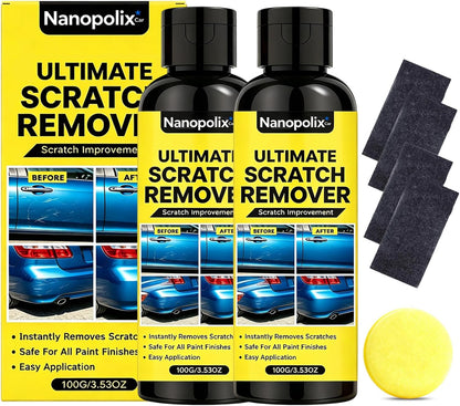 Scratch Remover – Eliminate All Car Scratches in 60 Seconds, Cloth Scratch Remover Kit, for Minor Car Paint & Scratch Repair, Swirl & Water Spots Remover (1pc, 100g)