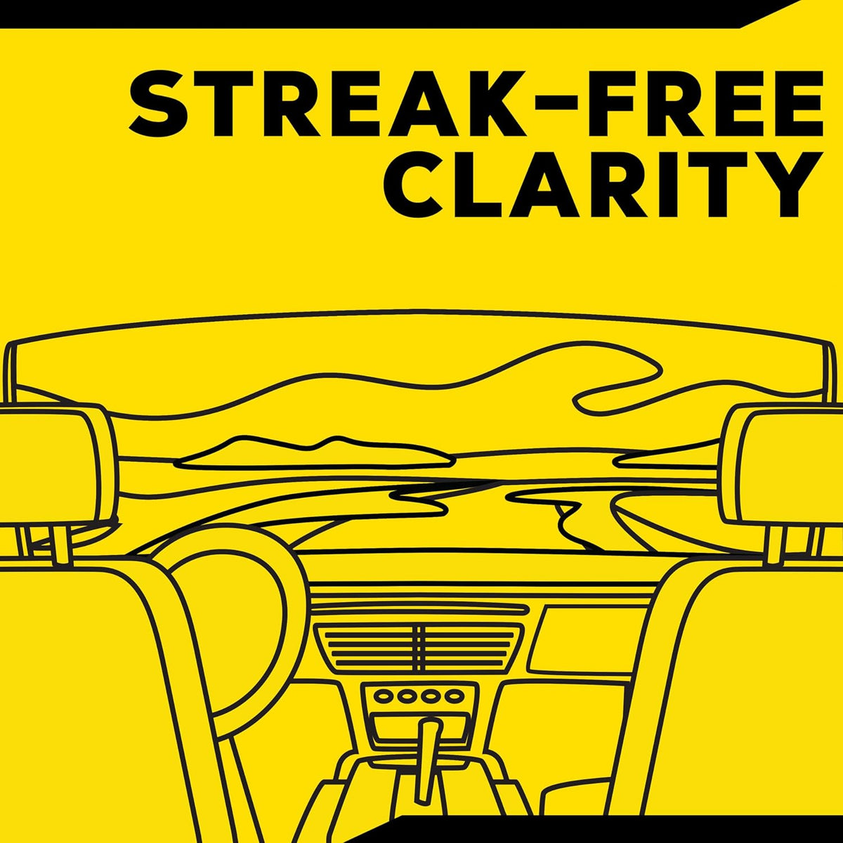 Meguiar's Perfect Clarity Glass Cleaner, Keep Windows, Windshields, and Mirrors Gleaming using a Premium Anti-Hazing Formula that Leaves a Superior Streak Free Finish, 24 Oz