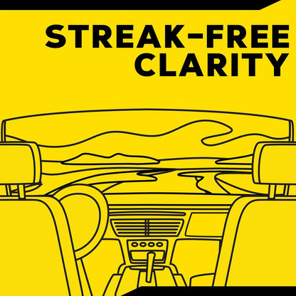 Meguiar's Perfect Clarity Glass Cleaner, Keep Windows, Windshields, and Mirrors Gleaming using a Premium Anti-Hazing Formula that Leaves a Superior Streak Free Finish, 24 Oz