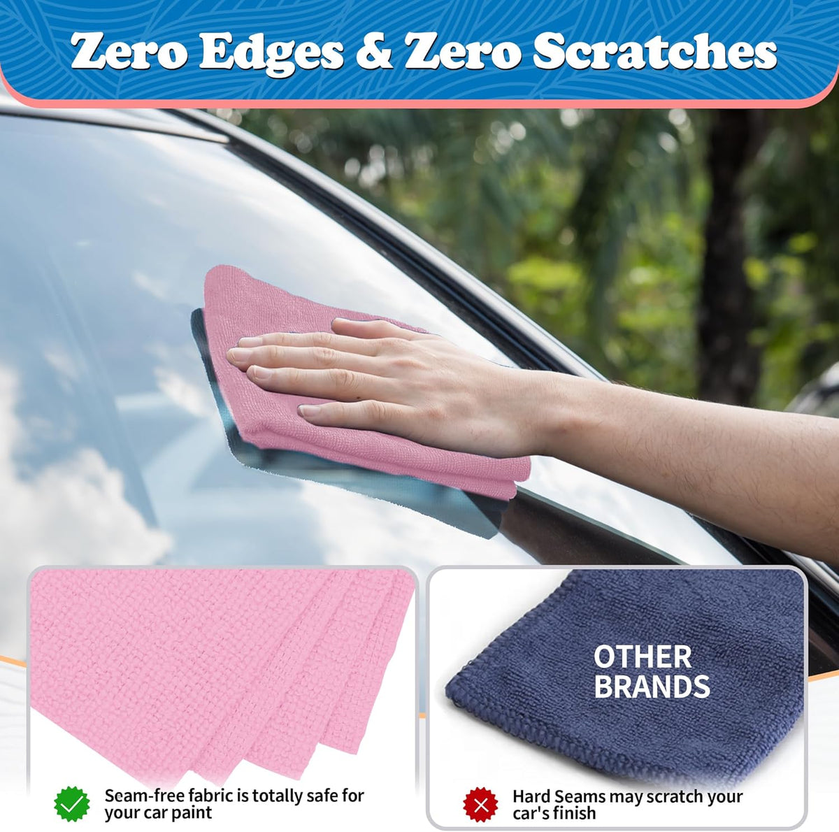 FIXSMITH Shop Towels, Pack of 200, Grey Microfiber Cleaning Cloth Bulk, Microfiber Towels for Cars, All-Purpose Absorbent Cleaning Rags, Dust Cloth for Automotive, Mechanic, Garage, 11.5 x 11.5 inch