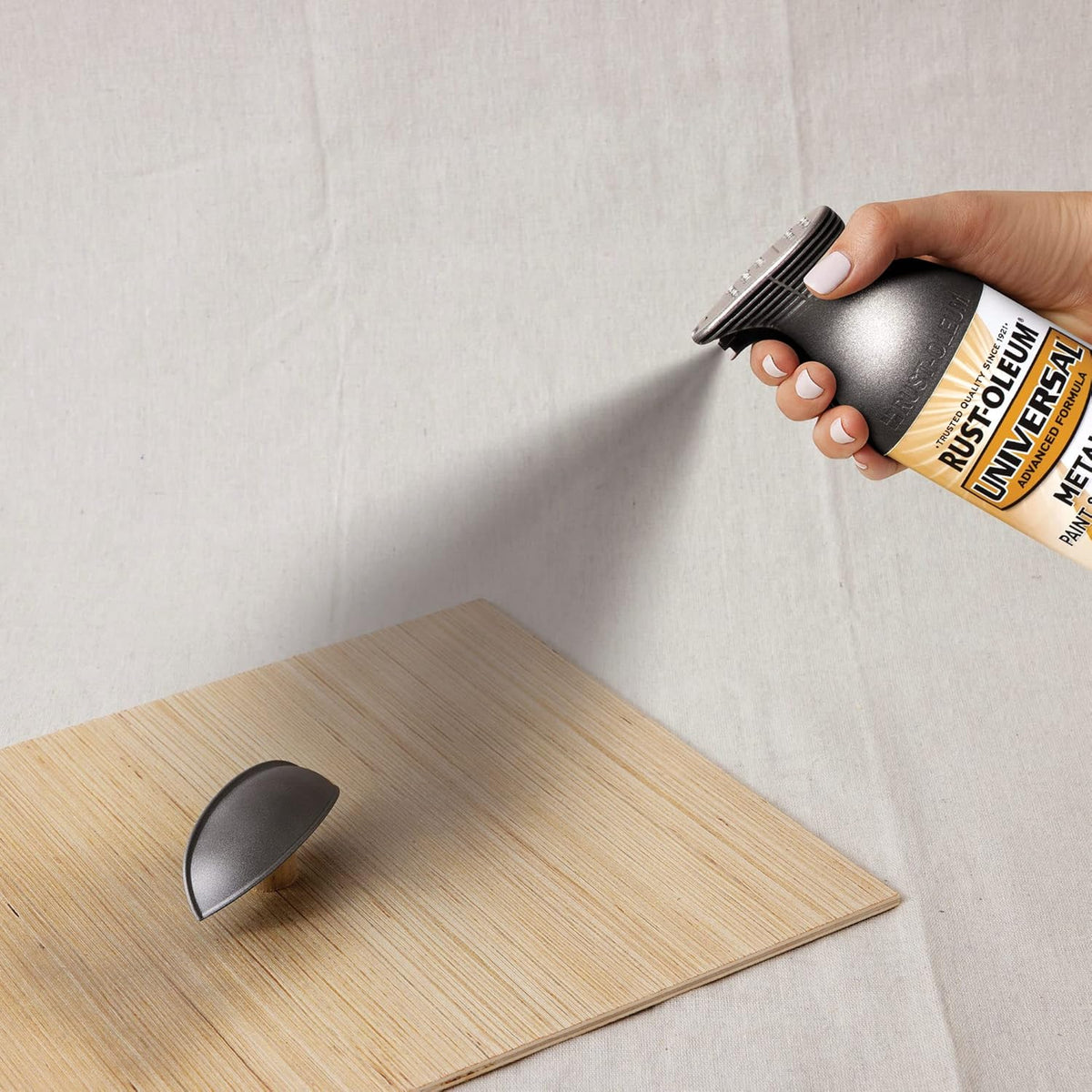 Rust-Oleum 302151 Universal All Surface Clear Topcoat Spray, 11 oz, Dead Flat Clear - Colors B