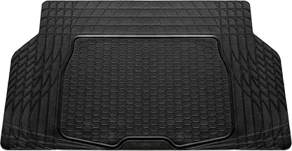 FH Group ClimaProof Universal Cargo Mat – All-Weather, Trimmable Trunk Mat (55" W x 31.5" D) – Fits Most Cars, SUVs & Trucks – Black