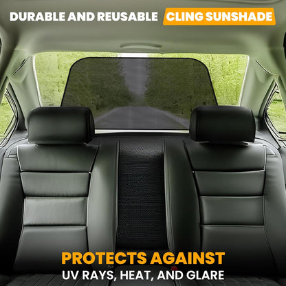 EcoNour Car Window Shades for Baby (4 Pack) | Protects Baby from Window Sun & Heat | Sun Shade Side Windows for Kids | Automotive Sun Protection from UV | Child Safety Accessories | Medium - 20"x12"