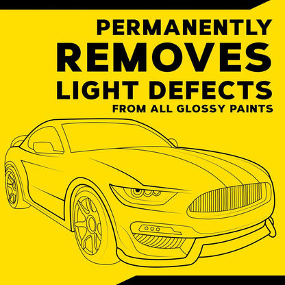 Meguiar’s Mirror Glaze M105 Ultra-Cut Compound, Car Rubbing Compound for Removing Scratches and Heavy Swirls While Adding Shine, Safe and Effective on All Glossy Car Paint and Clear Coats, 8 oz