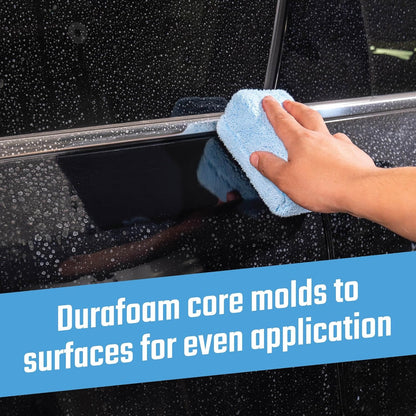 Chemical Guys Premium Grade Microfiber Applicator Pads - Ultra-Soft Foam Core, Safe for Sealants, Tire Dressings, Interior and Exterior Detailing, Car, Truck, SUV, RV, Motorcyle Care, 8 Pack