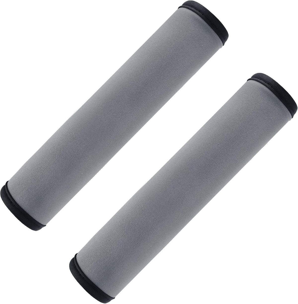 Extra Long Car Seat Belt Cover, 2Pack Waterproof Seatbelt Shoulder Pad for Comfortable Driving, Soft Seatbelt Strap Covers for Adults Kids Women & Men, Machine Washable, Grey