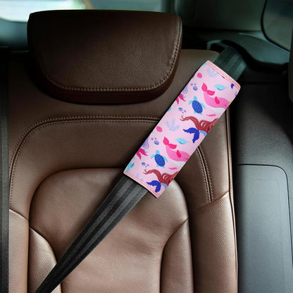 YR Seat Belt Cover for Kids, Soft Comfort Seat Belt Cushion for Children, Cute Cartoon Pattern Car Seat Belt Pads Cover for Girls and Boys, 1 Pack (Cartoon Spider)
