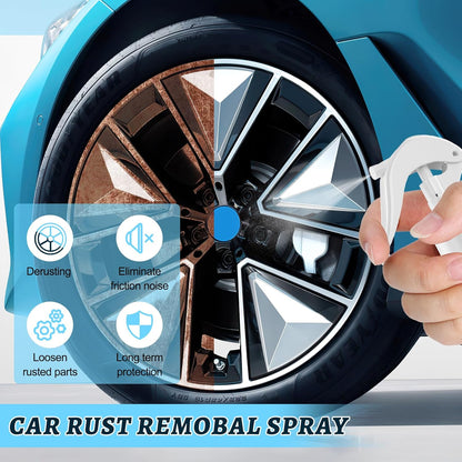 Car Rust Removal Spray,Iron Powder Remover,Rustout Instant Remover Spray,Multifunctional Paint Cleaner Car Maintenance Powder Spray Rust Remover Iron Cleaning,Iron Powder Remover for Car (3PCS*100ML)