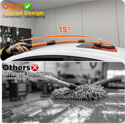 Tool Daily Short Pressure Washer Gun with Foam Cannon, 1/4 Inch Quick Connector, with 5 Pressure Washer Nozzle Tips, 1 Liter