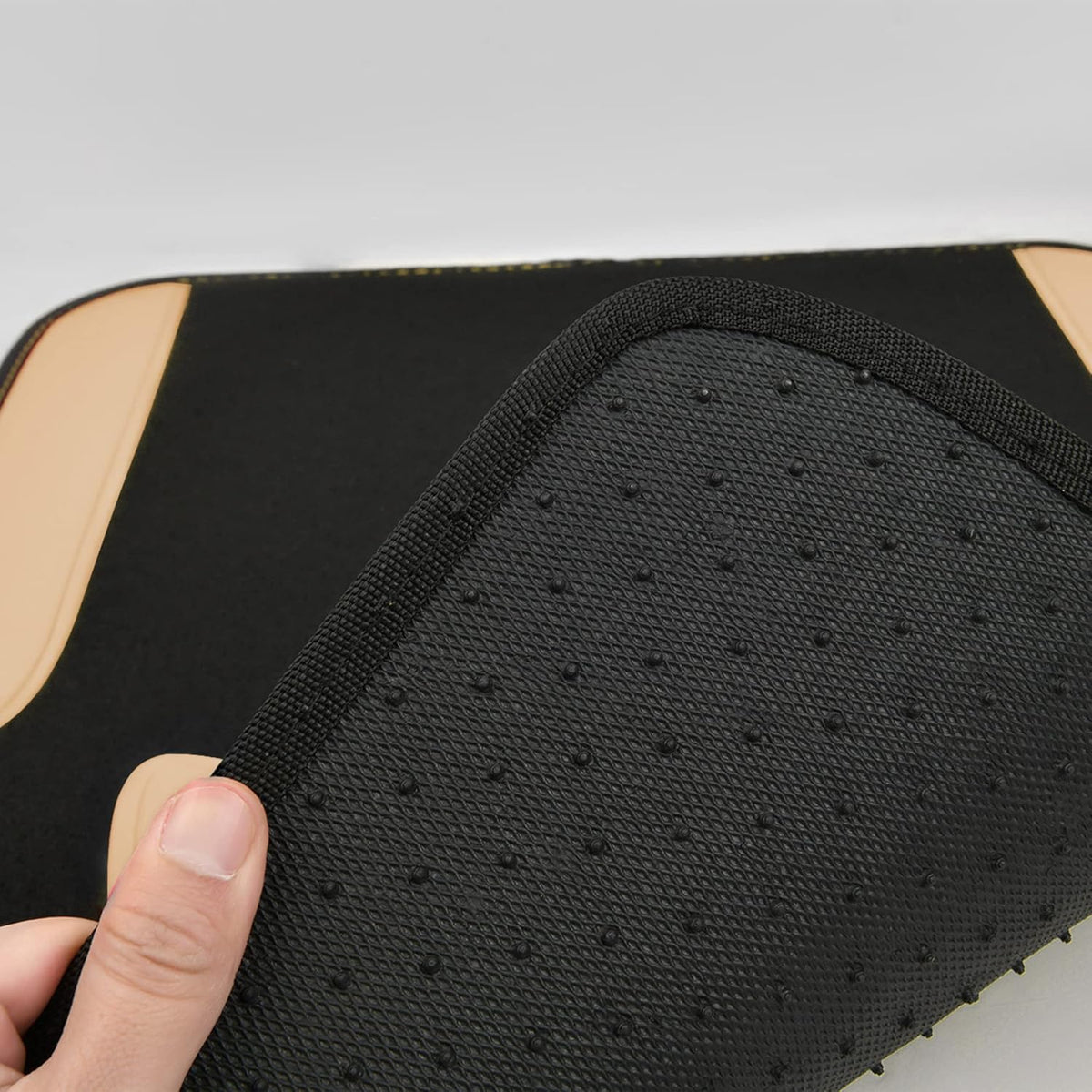 CAR PASS Waterproof Universal Car Floor Mats, Leopard Print Car Mats Fit for SUV,Vans,sedans, Trucks,Set of 4pcs Car Carpet with Driver Heel Pad and Nibs Backing, Leopard Car Accessories Gray Leopard