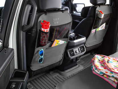 WeatherTech Seat Back Protector - Universal Kick Mat and Organizer for The Back of Your Seat - Black