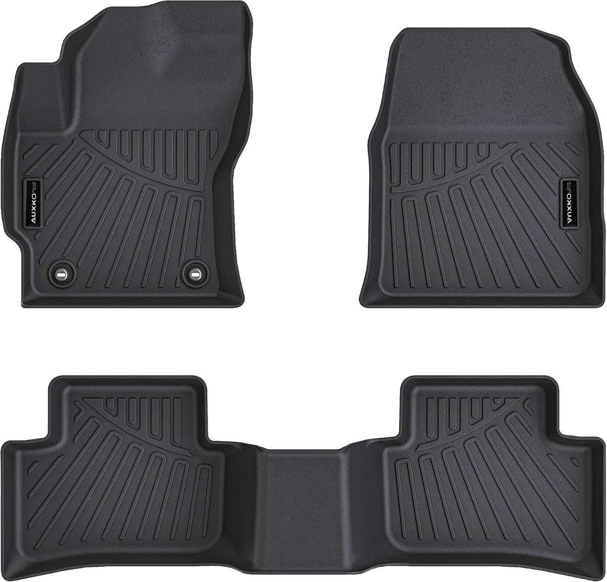 All Weather Floor Mat Fit for Toyota Corolla(Include Hybrid Exclude Hatchback) 2026 2025-2020 TPE Rubber Liners Corolla Accessories All Season Guard Odorless Anti-Slip Liner Black