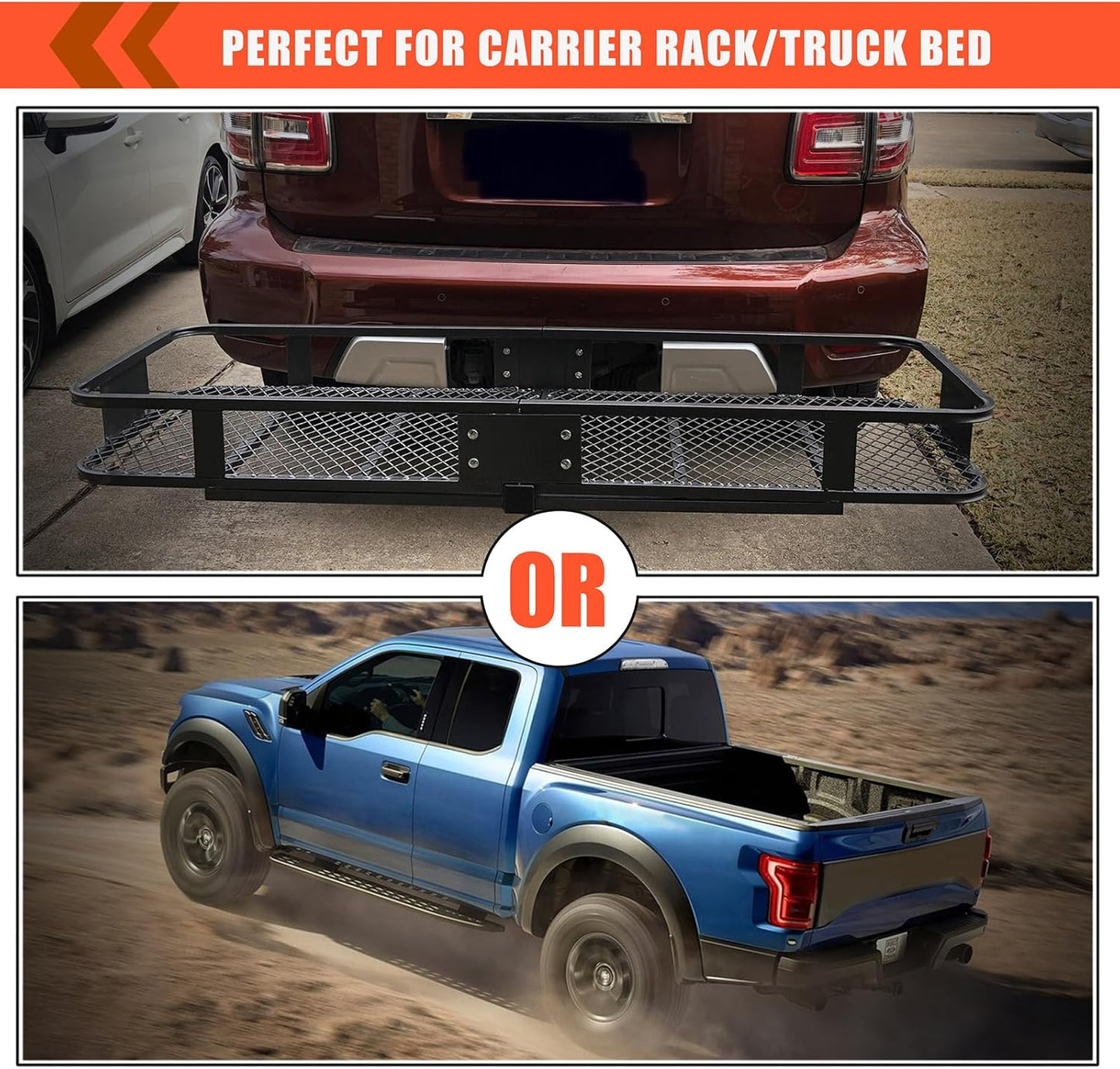 MeeFar Rooftop Cargo Carrier Car Roof Bag 21 Cubic Feet 100% Waterproof Car Top Carrier, Fits All Vehicle with/Without Rack,Include Anti-Slip Mat,10 Reinforced Straps,6 Door Hooks,Luggage Lock