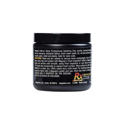 Meguiar's Professional Detailing Clay, Mild, C2000 - Car Clay Bar Safely Removes Contaminants Bonded on Paint for a Smooth, Glossy Finish - Premium Clay Bars Auto Detailing and Paint Prep, 200 Grams