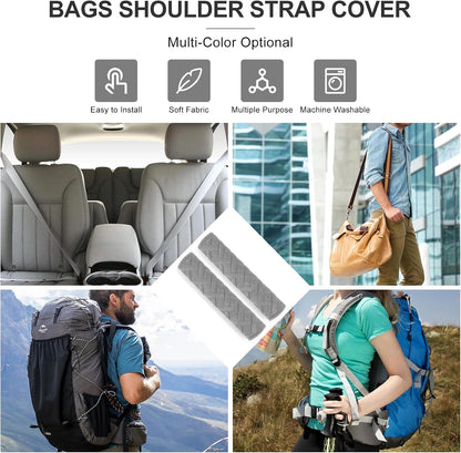 surpassme Car Seat Belt Pads Cover, 2 Pack Seat Belt Shoulder Strap Covers Protector to Release Stress to Your Neck and Shoulder for a Safety Driving (Pink)