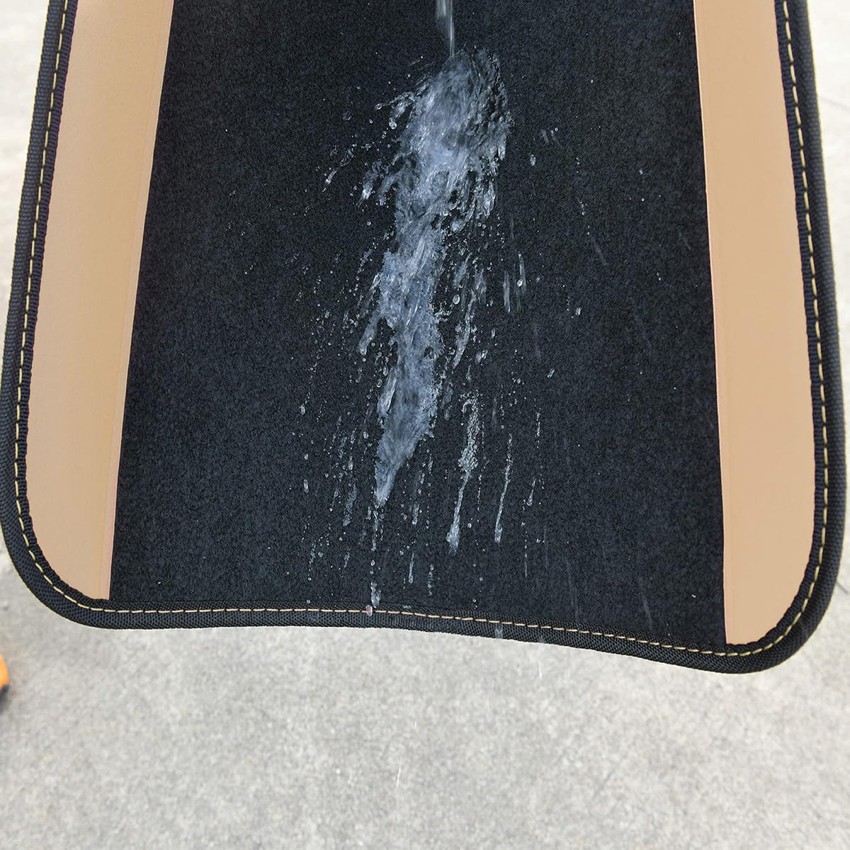 CAR PASS Waterproof Universal Car Floor Mats, Leopard Print Car Mats Fit for SUV,Vans,sedans, Trucks,Set of 4pcs Car Carpet with Driver Heel Pad and Nibs Backing, Leopard Car Accessories Gray Leopard