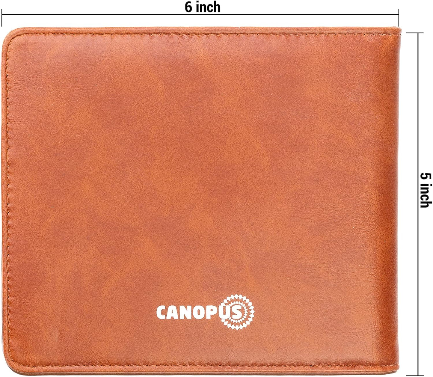 CANOPUS Car Registration & Insurance Holder with Magnetic Closure, Vehicle Document Organizer, Auto Glove Box Wallet, Includes 2 EZ Pass Strip Sets – Truck