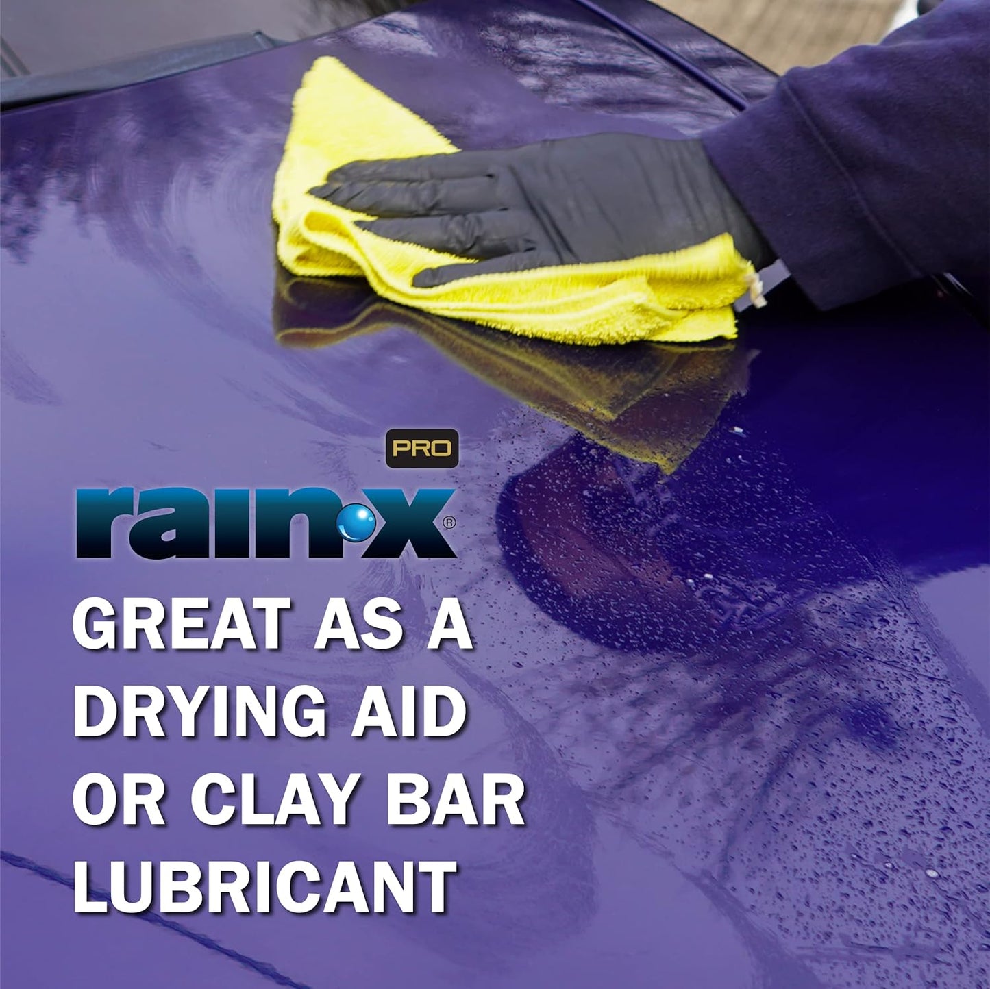 Rain-X 630177SRP Cerami-X Glass Cleaner + Water Repellent, 23oz - Cleaning Effectively While Remaining Streak Free, Protecting Against Contaminants and Stains