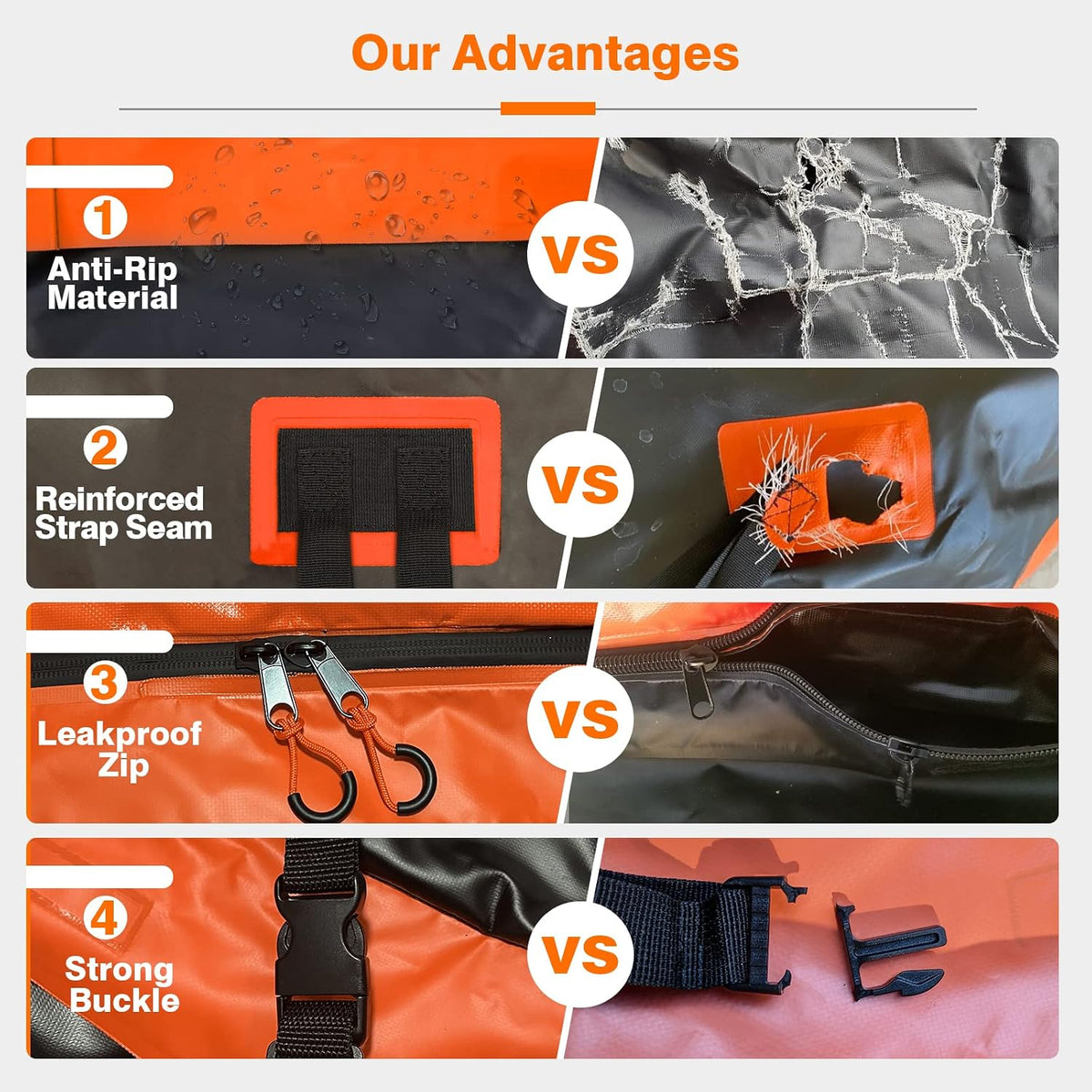 APTY 21 Cubic Feet Car Rooftop Cargo Bag Carrier, Soft Roof Top Luggage Bag for All Vechicles with/Without Racks - with Waterproof Zip, Luggage Lock, Anti-Slip Mat, Storage Bag, Door Hooks, Blue