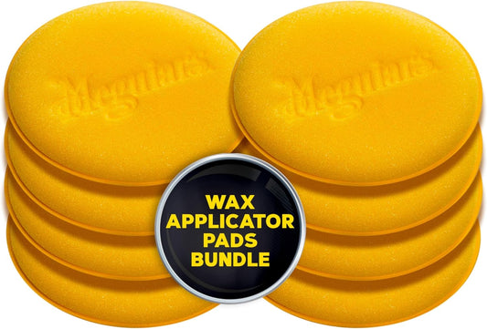 Meguiar's W0004 Supreme Shine 4" Foam Applicator Pads – 4 Pack