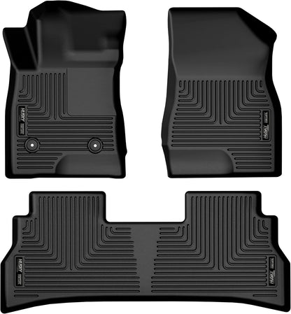 Husky Liners Weatherbeater Floor Mats | Fits 2024-2026 Buick Envista & 2024-2026 Chevrolet Trax | Front Row, 2-pc Black - 13891