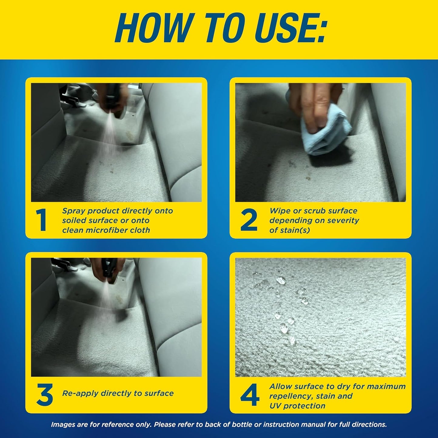 Rain-X 620232SRP All-Interior Cleaner Protectant & Repellent for Car Interiors, Cleans + Repels Liquid Spills & Dust without Residue, Cherry Scent 16 Fl Oz.