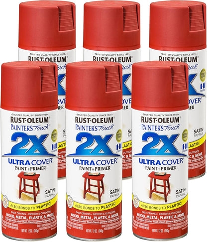 Rust-Oleum 334029 Painter's Touch 2X Ultra Cover Spray Paint, 12 oz, Gloss Clear - Colors E