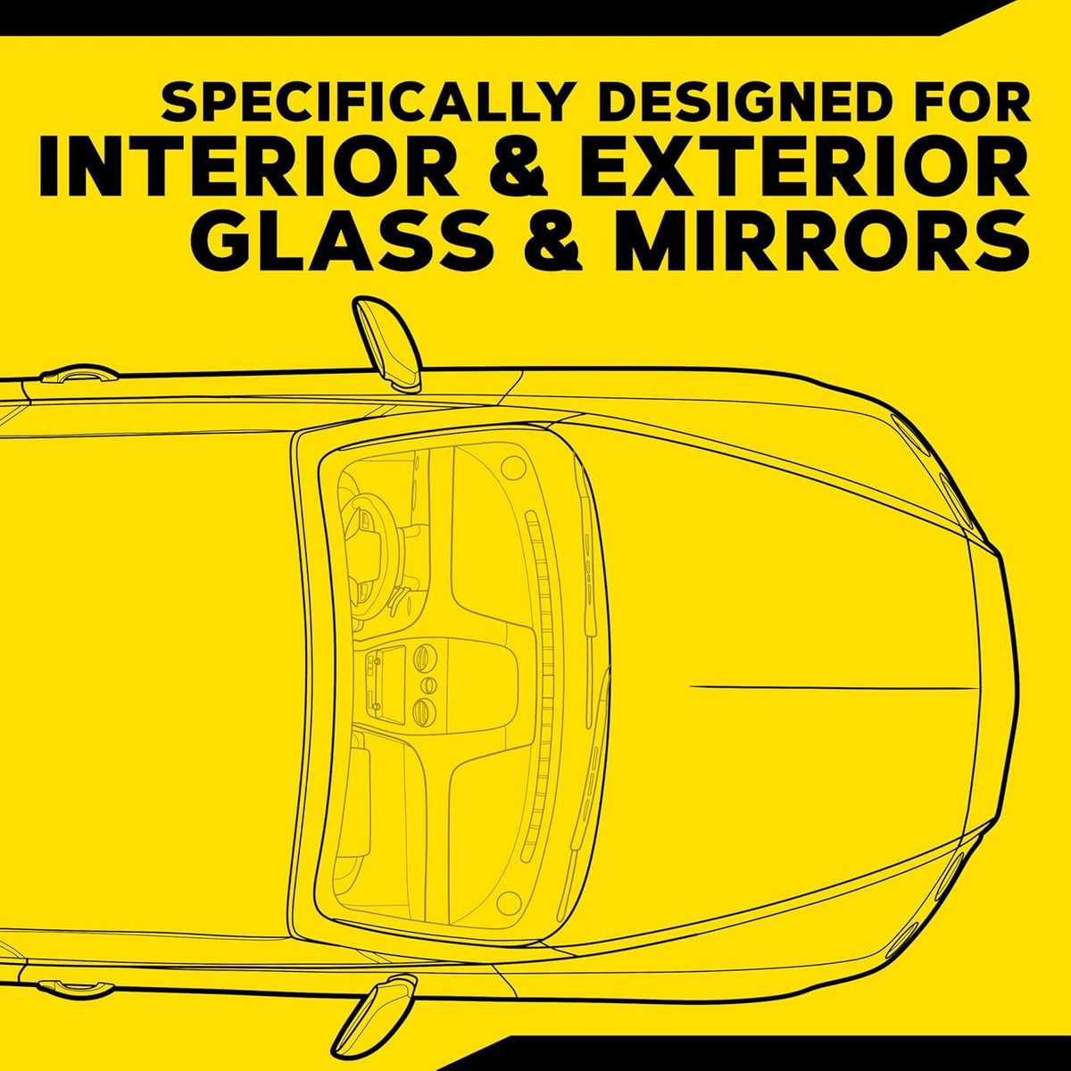 Meguiar's Perfect Clarity Glass Cleaner, Keep Windows, Windshields, and Mirrors Gleaming using a Premium Anti-Hazing Formula that Leaves a Superior Streak Free Finish, 24 Oz