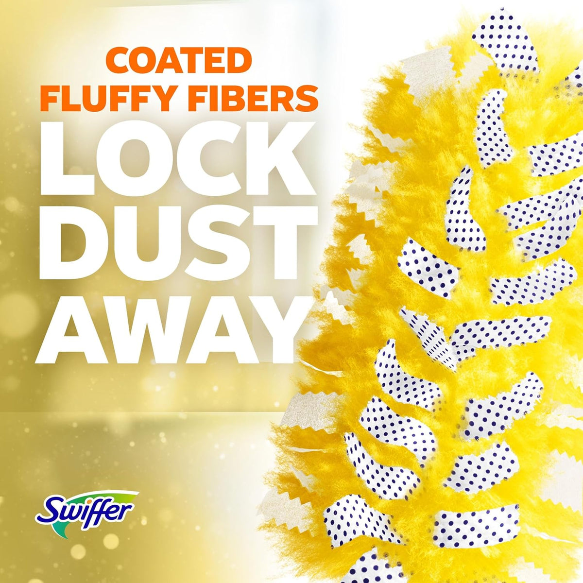 Swiffer Duster Kit with 3 ft Extendable Handle, Heavy Duty Dusting Starter Kit with 3 Refills, for Ceiling Fans, Vents and Hard to Reach Places