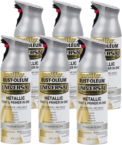Rust-Oleum 302151 Universal All Surface Clear Topcoat Spray, 11 oz, Dead Flat Clear - Colors B
