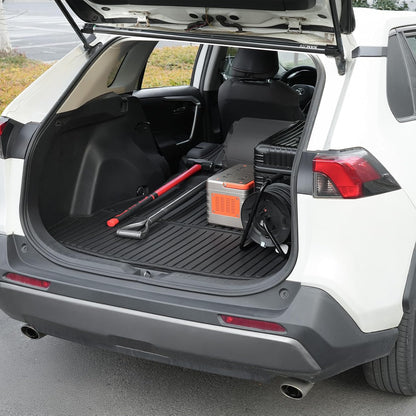 Floor Mats for Toyota Sienna 2021-2026, All Weather Floor Mats Lower Trunk Cargo Liner Accessories, Full Coverage Set (Fit 8-Seat with Spare Tire)