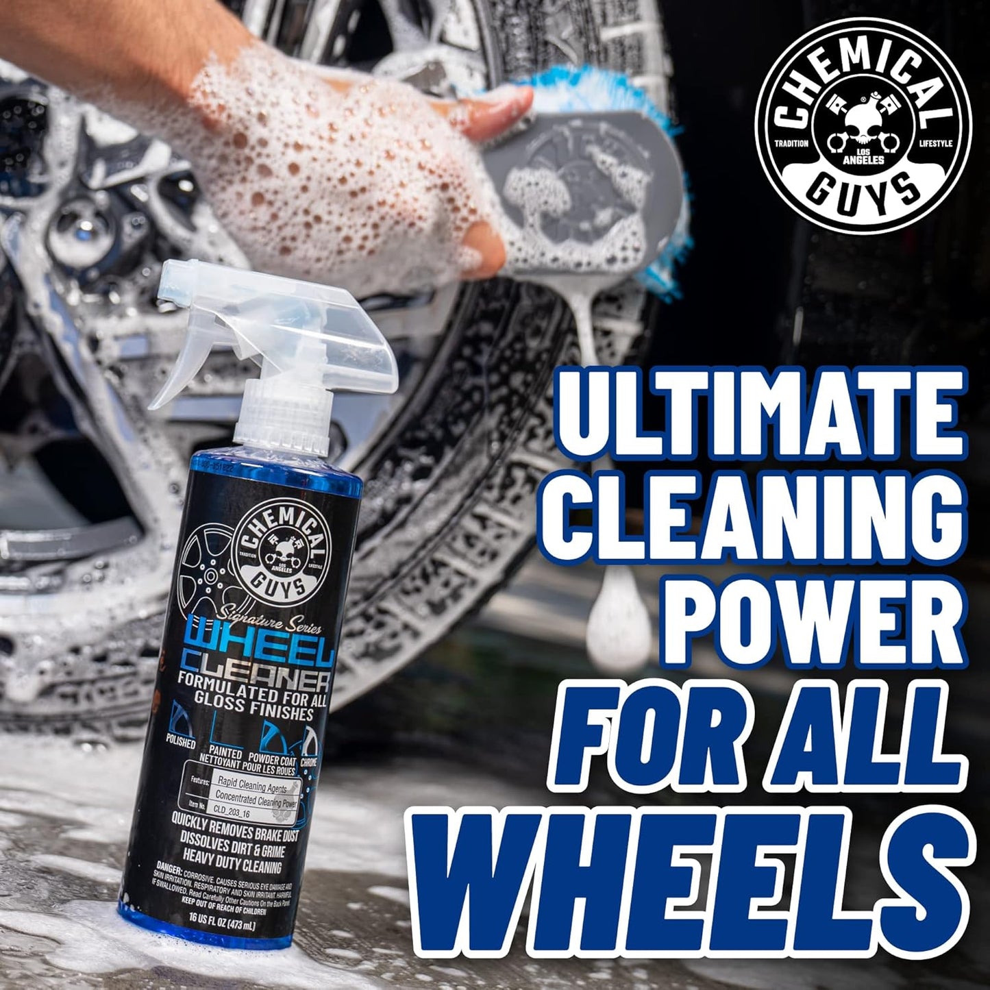 Chemical Guys HOL123 Car Cleaning Kit for Interior & Exterior, 14 Items Including (7) 16 oz Chemicals