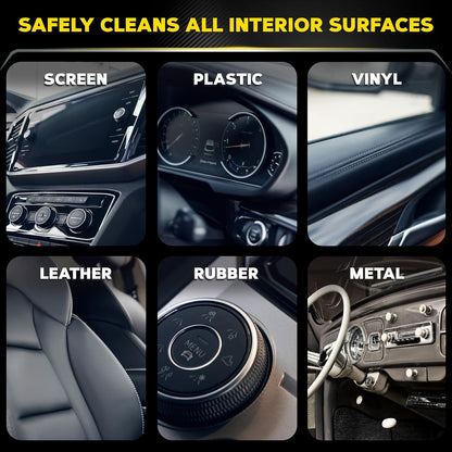 Meguiar's Quik Interior Detailer Cleaner, Quick Detailer Spray Cleans And Refresh Car Interiors, Use On Plastics, Leather & Rubber, Dashboards, Trim In Cars, Trucks & Suvs - 24 Oz Spray Bottle