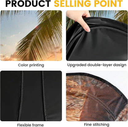 Car Windshield Sun Shade - Foldable Car Sun Shade Windshield for Front Window, Reflector Sunshade Offers Ultimate Protection for Cars Interior (55.2 x 31.5 in)