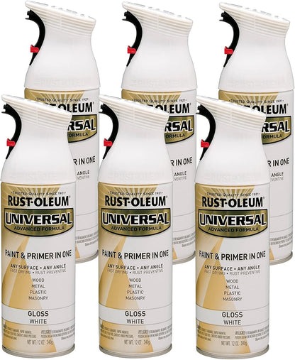 Rust-Oleum 302151 Universal All Surface Clear Topcoat Spray, 11 oz, Dead Flat Clear - Colors B