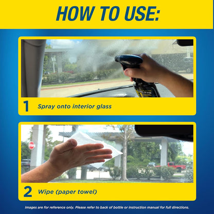 Rain-X AF21106D Glass & Mirrors Anti-Fog Treatment, Prevents Fogging & Steaming on Windshield and Visors, Improves Visibility, Great for Auto & Home