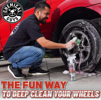Chemical Guys Decon Pro Iron Remover and Wheel Cleaner – Professional Strength Fallout Remover, Brakes, Calipers, Exterior, Wheel and Tire Cleaner – Dissolves Brake Dust & Dirt, 16 oz