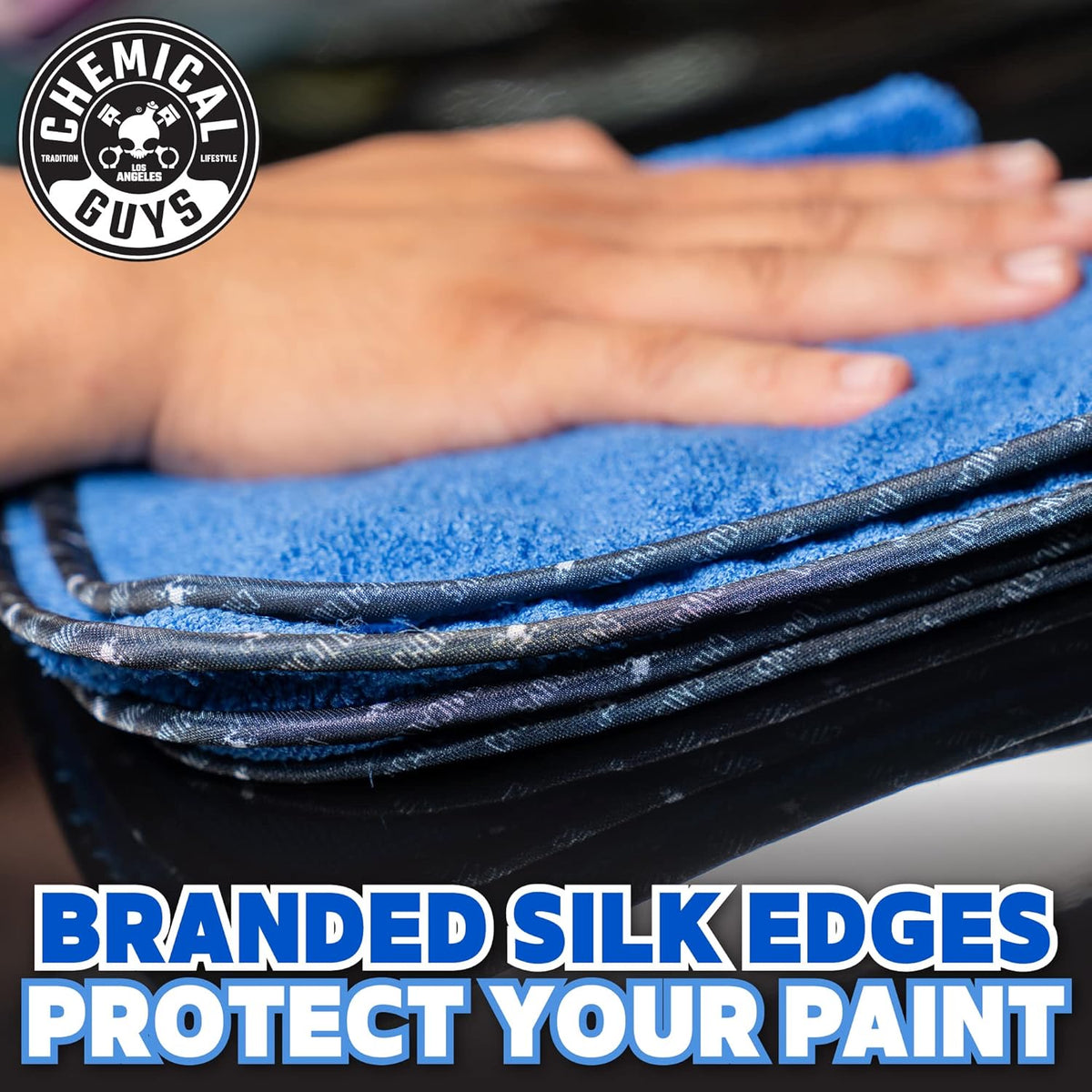 Chemical Guys Professional Grade Premium Microfiber Towels for Cars, Gold, 16" x 16", Ultra-Soft and Scratch-Free Car Detailing Cloths for Trucks, Motorcycles, and More - 12 Pack