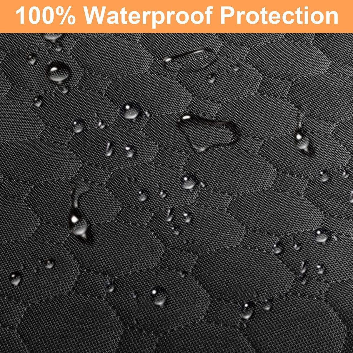 Mancro Dog Car Seat Cover for Back Seat, 2026 Upgraded 600D Heavy Duty Waterproof & Scratch-Resistant Dog Hammock for Car, Back Seat Pet Cover for Dogs with Sedan, Trucks and SUVs, Standard, Black