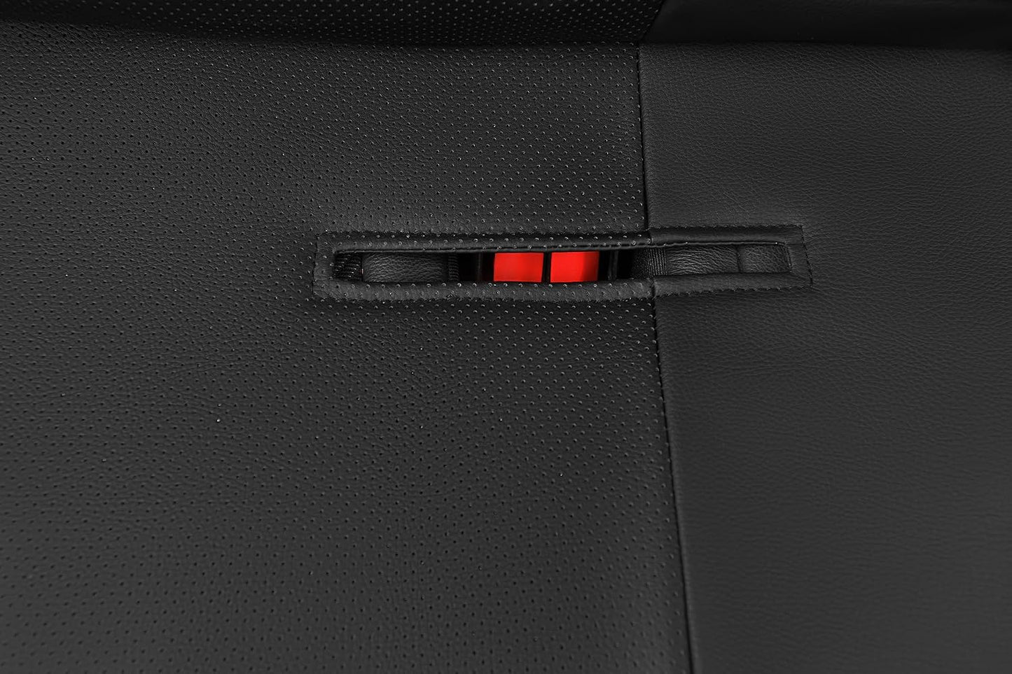 CAR PASS Faux Leather Car Seat Covers Front Seats Only, 3D Foam Support Car Seat Covers, Universal fit for Trucks Vans SUVs Sedans Automotive Comfortable, Airbag Compatible 2 Pieces Front Solid Black
