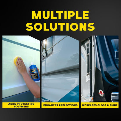 Meguiar’s Marine/Rv Pure Wax Carnauba Blend, Boat Wax/Marine Wax, Boat Polish That Delivers Long-Lasting Protection; Use On Gel Coat, Fiberglass And Painted Finishes On Boats And Rvs - 16 Oz Bottle